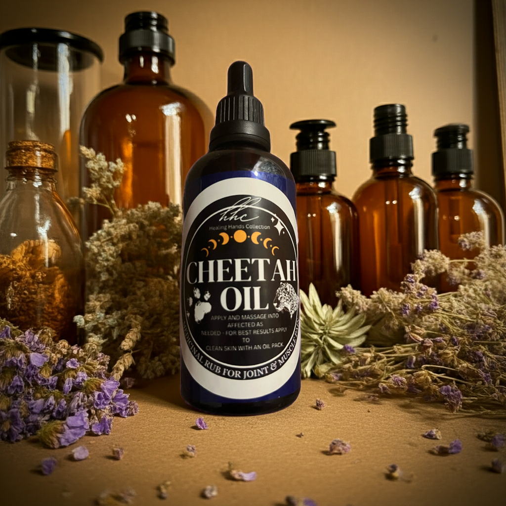 CHEETAH OIL- Natural Pain Relief Blend
