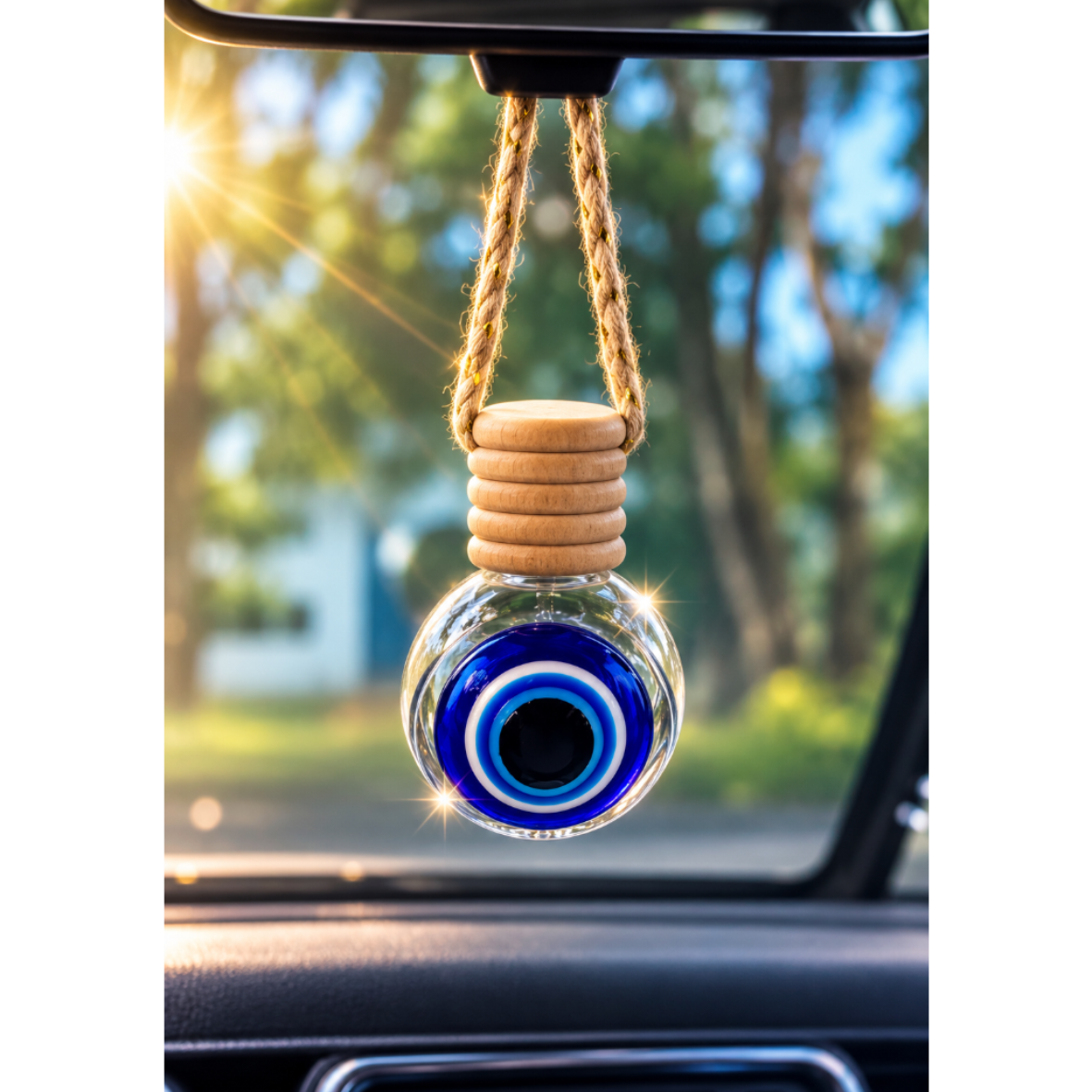 EVIL EYE CAR DIFFUSER - Safe Travel Talisman