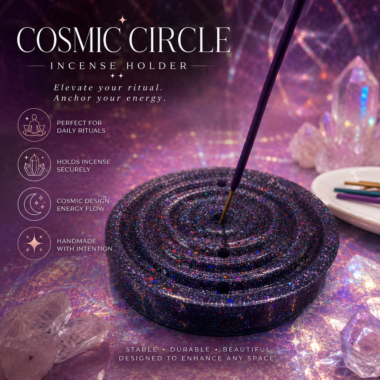 HANDMADE INCENSE HOLDER