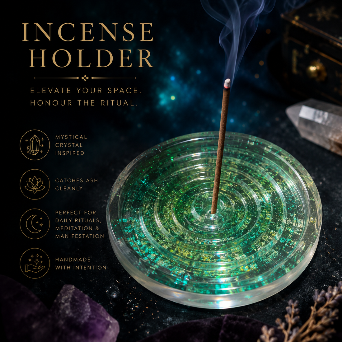 HANDMADE INCENSE HOLDER
