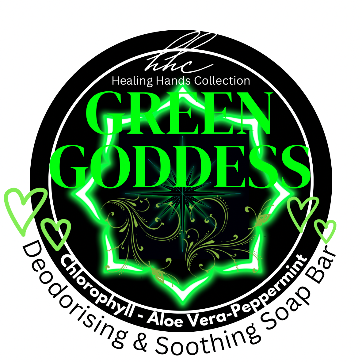 GREEN GODDESS - Deodorising Cleansing Bar