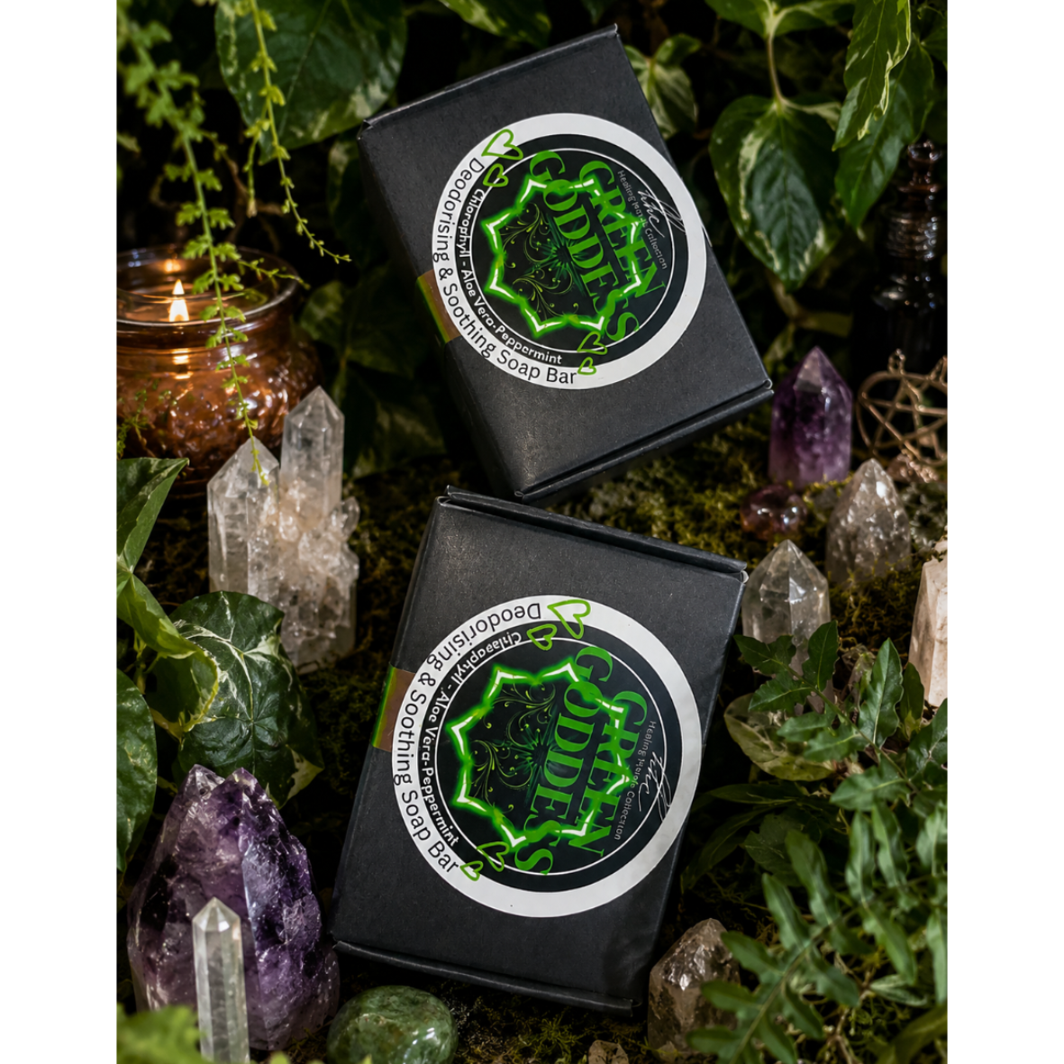 GREEN GODDESS - Deodorising Cleansing Bar