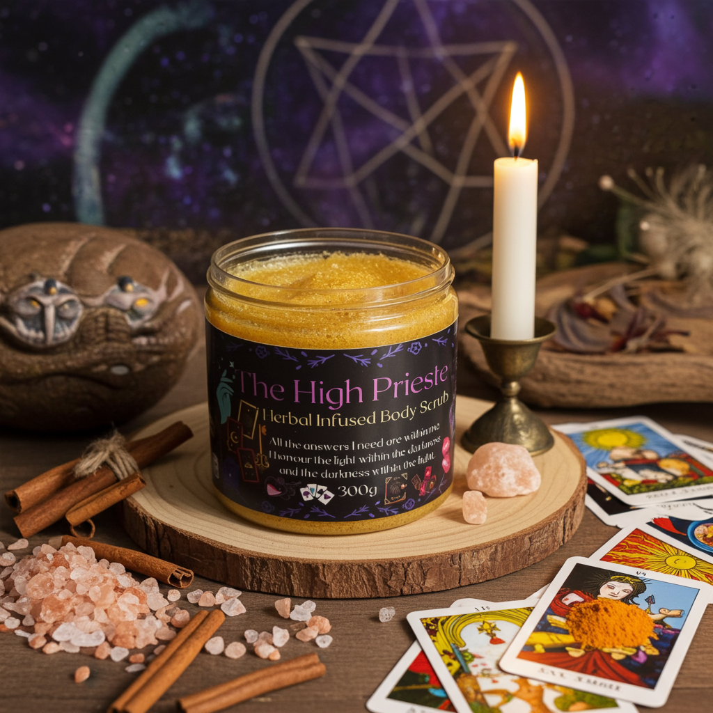 THE HIGH PRIESTESS - Herbal Infused Salt Scrub