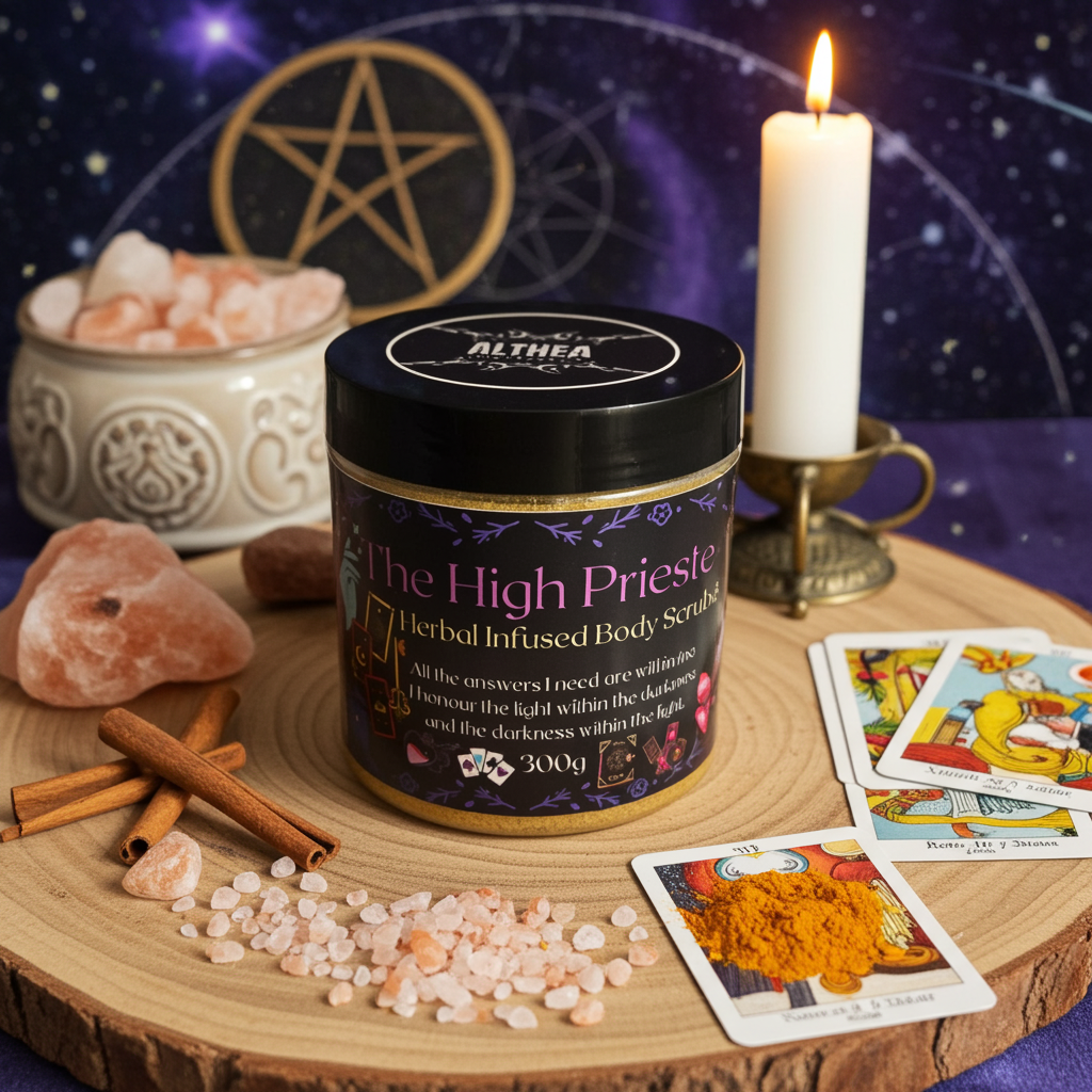 THE HIGH PRIESTESS - Herbal Infused Salt Scrub