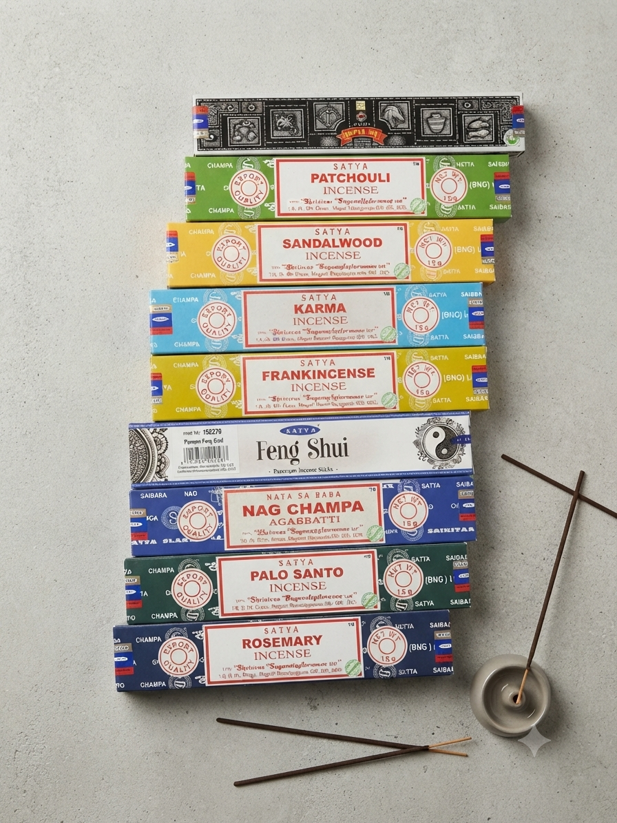 SATYA PATCHOULI INCENSE STICKS