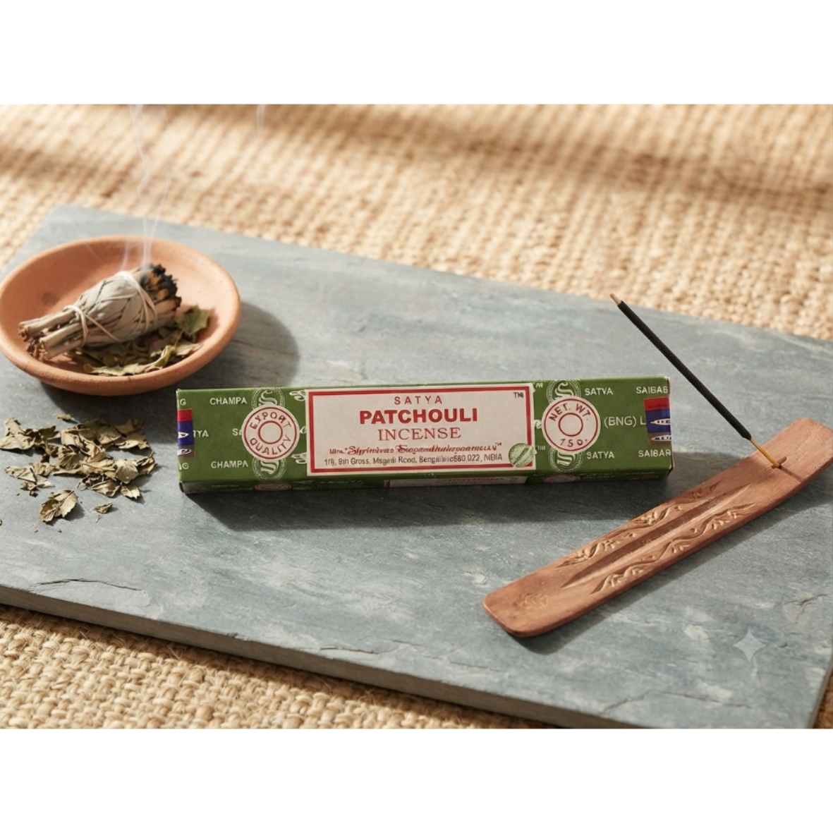 SATYA PATCHOULI INCENSE STICKS