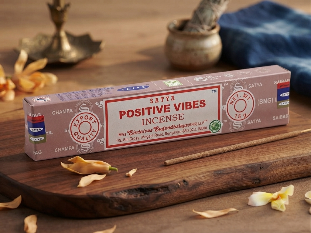 SATYA POSITIVE VIBES INCENSE STICKS