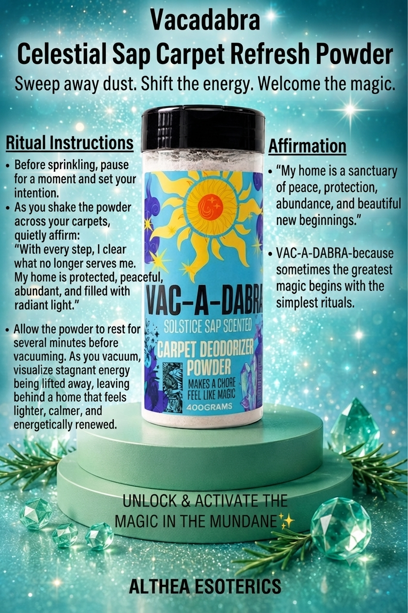 VAC-A-DABRA: Carpet Refresh Powder