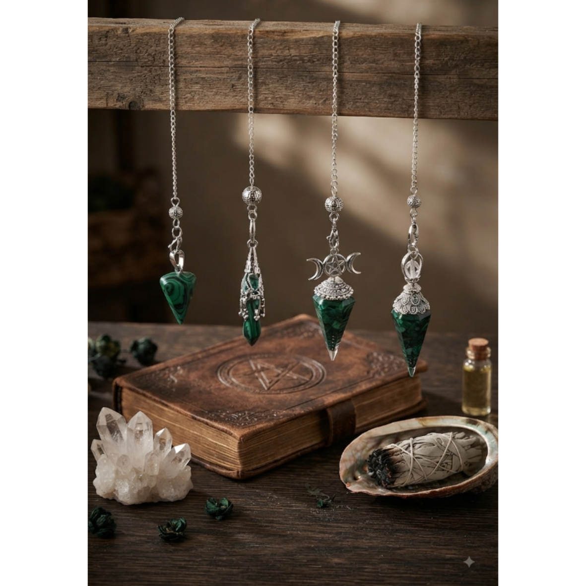 MALACHITE Pendulums