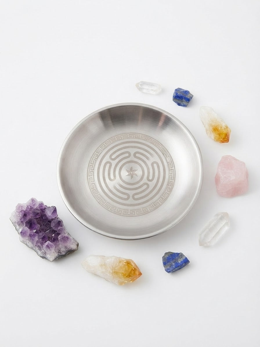 SILVER RITUAL DISHES