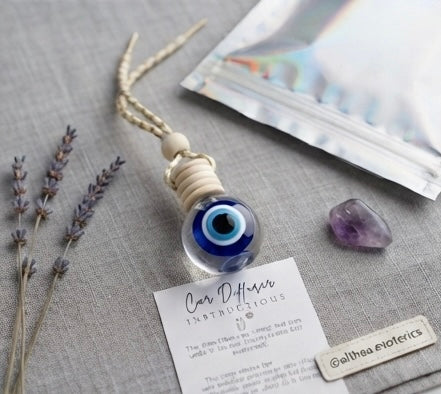 EVIL EYE CAR DIFFUSER - Safe Travel Talisman