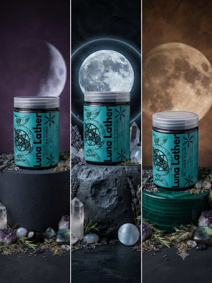 LUNAR LATHER - Hair Scrub