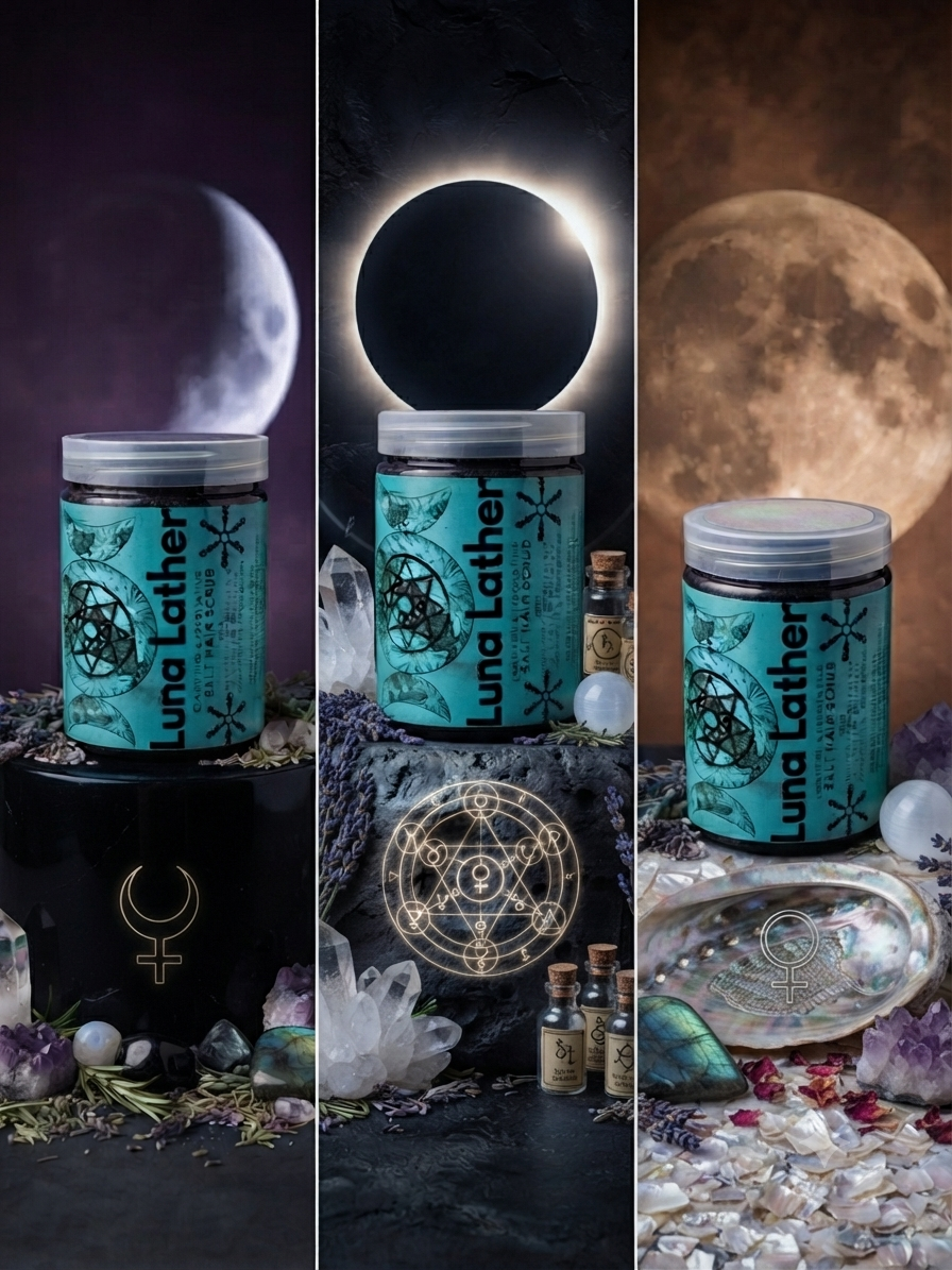 LUNAR LATHER - Hair Scrub