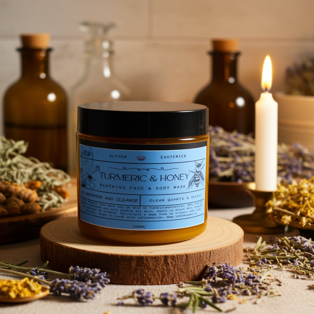TURMERIC & HONEY - Face and Body Mask