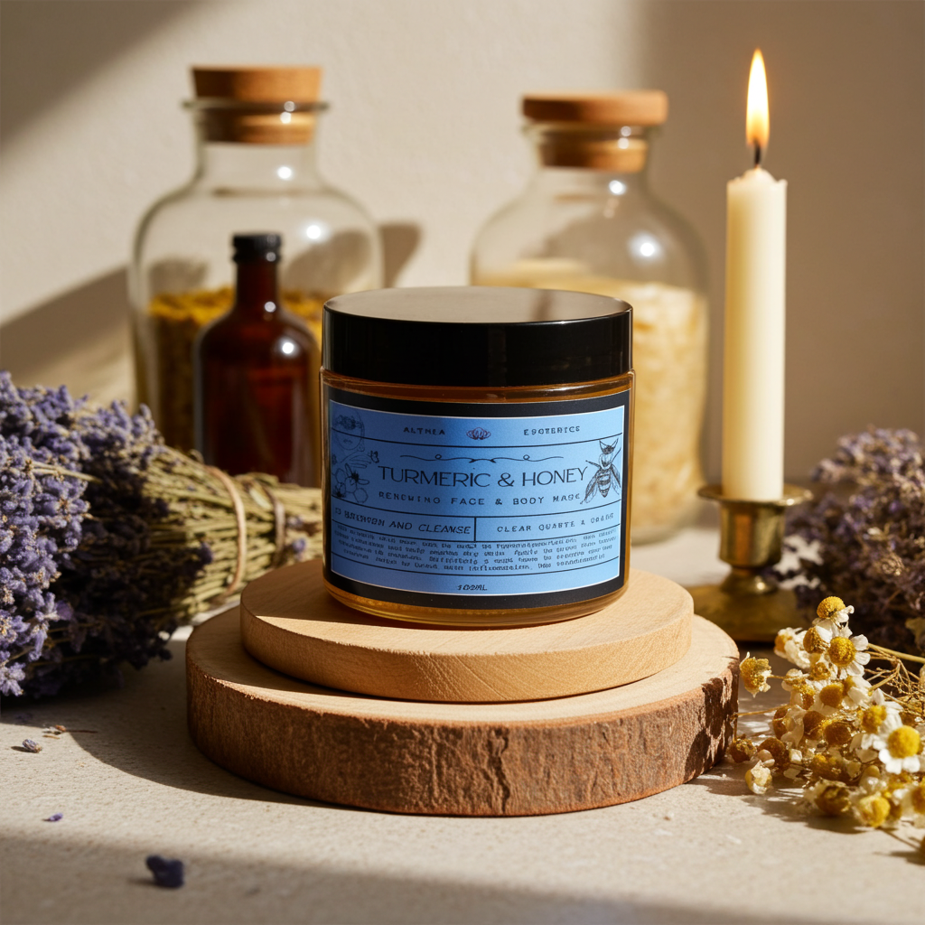 TURMERIC & HONEY - Face and Body Mask