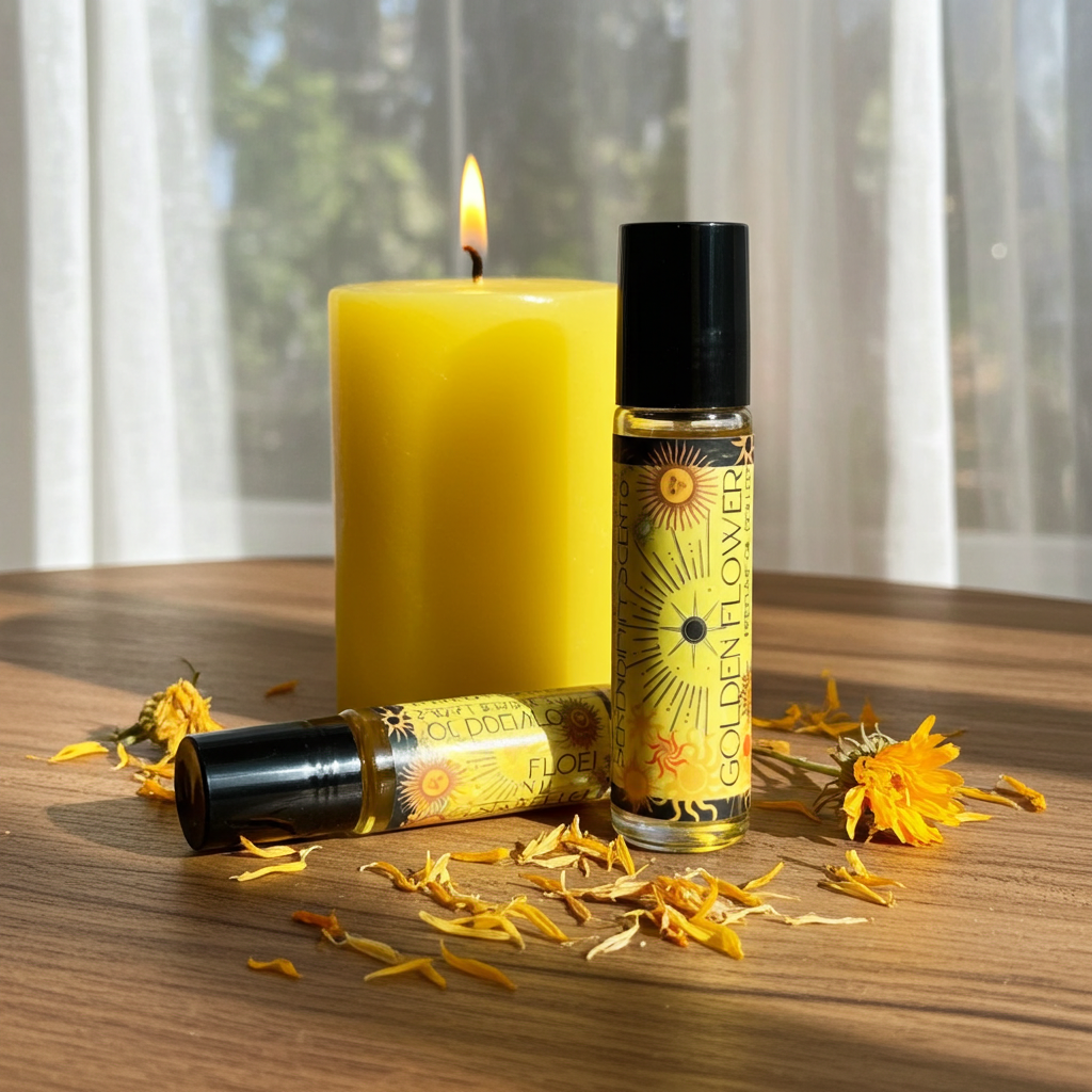 GOLDEN FLOWER - Perfume Roller