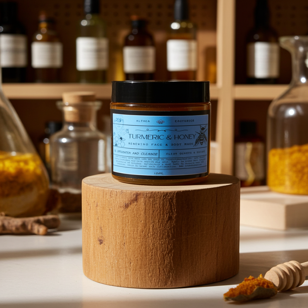 TURMERIC & HONEY - Face and Body Mask